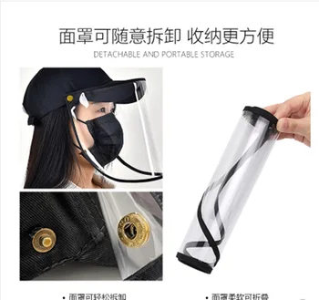 Multi-function Protective Cap Anti Infection Protective Hat Eye Protection Anti-fog Windproof Hat Anti-saliva Face Cover Cap
Multi-function Protective Cap Anti Infection Protective Hat Eye Protection Anti-fog Windproof Hat Anti-saliva Face Cover Cap