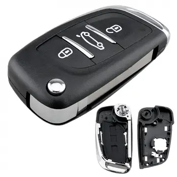 3 Buttons Car Key Fob Case Shell Replacement Flip Folding Remote Cover with HU83 Blade Fit for Citroen C2 C3 C4 C5 C6 C8 VA2 N
3 Buttons Car Key Fob Case Shell Replacement Flip Folding Remote Cover with HU83 Blade Fit for Citroen C2 C3 C4 C5 C6 C8 VA2 N