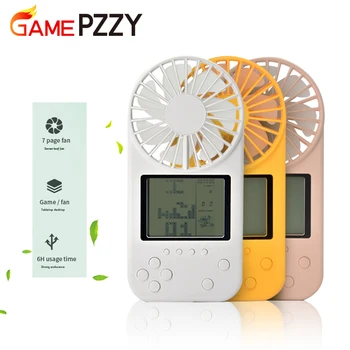 Mini Portable Fan Game Console Handheld Vidoe Game Console Built-in Fun Games Available In Three Colors
Mini Portable Fan Game Console Handheld Vidoe Game Console Built-in Fun Games Available In Three Colors