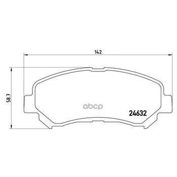Brake disc pads front. Nissan Qashqai / Qashqai 2 I (J10 jj10) 12/06-12/13 / Nissan se Brembo art. p56062
Brake disc pads front. Nissan Qashqai / Qashqai 2 I (J10 jj10) 12/06-12/13 / Nissan se Brembo art. p56062