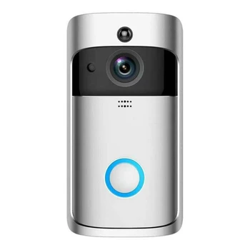 WiFi Wireless Video Doorbell Two-Way Talk Smart PIR Door Bell Security Camera HD
WiFi Wireless Video Doorbell Two-Way Talk Smart PIR Door Bell Security Camera HD