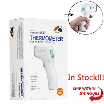 Non-contact IR Infrared Thermometer Forehead Digital Temperature Measurement LCD Display Fast Measure Infrared Thermometer 
Non-contact IR Infrared Thermometer Forehead Digital Temperature Measurement LCD Display Fast Measure Infrared Thermometer