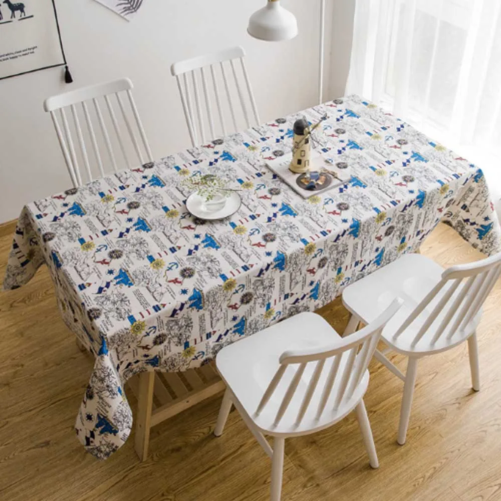 Sailboat Patton Tablecloth Cotton Linen Rectangular Cartoon Kitchen Dinner Table Desk Cloth Picnic Mat Cover Home Decoration
Sailboat Patton Tablecloth Cotton Linen Rectangular Cartoon Kitchen Dinner Table Desk Cloth Picnic Mat Cover Home Decoration