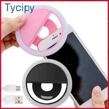 3 Modes USB ChargeMobile Phone Selfie Light Clip-On LED Ring Flash Light Camera Photography Phone Light For Iphone Samsung xiaom
3 Modes USB ChargeMobile Phone Selfie Light Clip-On LED Ring Flash Light Camera Photography Phone Light For Iphone Samsung xiaom