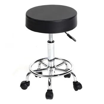 360°Rotation Round Stool Ha Ha Feet Rotation Bar Stool White Bar Chair with five casters
360°Rotation Round Stool Ha Ha Feet Rotation Bar Stool White Bar Chair with five casters