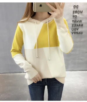 women knit cloth long-sleeved turtleneck sweater casual sweaters cap coat knitwear girl loose top design clothes korean fashion
women knit cloth long-sleeved turtleneck sweater casual sweaters cap coat knitwear girl loose top design clothes korean fashion