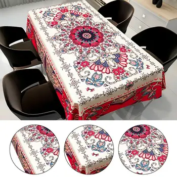 HUIRAN Mandela Waterproof Anti-oil Rectangular Tablecloths Dining Table Protector Printed Decor Tea Tablecloth Home Table Cover
HUIRAN Mandela Waterproof Anti-oil Rectangular Tablecloths Dining Table Protector Printed Decor Tea Tablecloth Home Table Cover