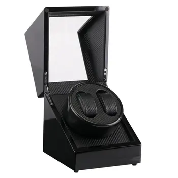 Global Use Plug Clock 2 Slots Lacquer Wood Rotate Watch Winder Display Box Silent Motor Display Clock Winder Watch Case
Global Use Plug Clock 2 Slots Lacquer Wood Rotate Watch Winder Display Box Silent Motor Display Clock Winder Watch Case