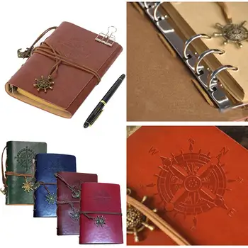 Diaries Handy Simple A6 Loose Leaf Retro Leather Diary Planner Years Of Memory Blank Paper Pocket Notebook
Diaries Handy Simple A6 Loose Leaf Retro Leather Diary Planner Years Of Memory Blank Paper Pocket Notebook