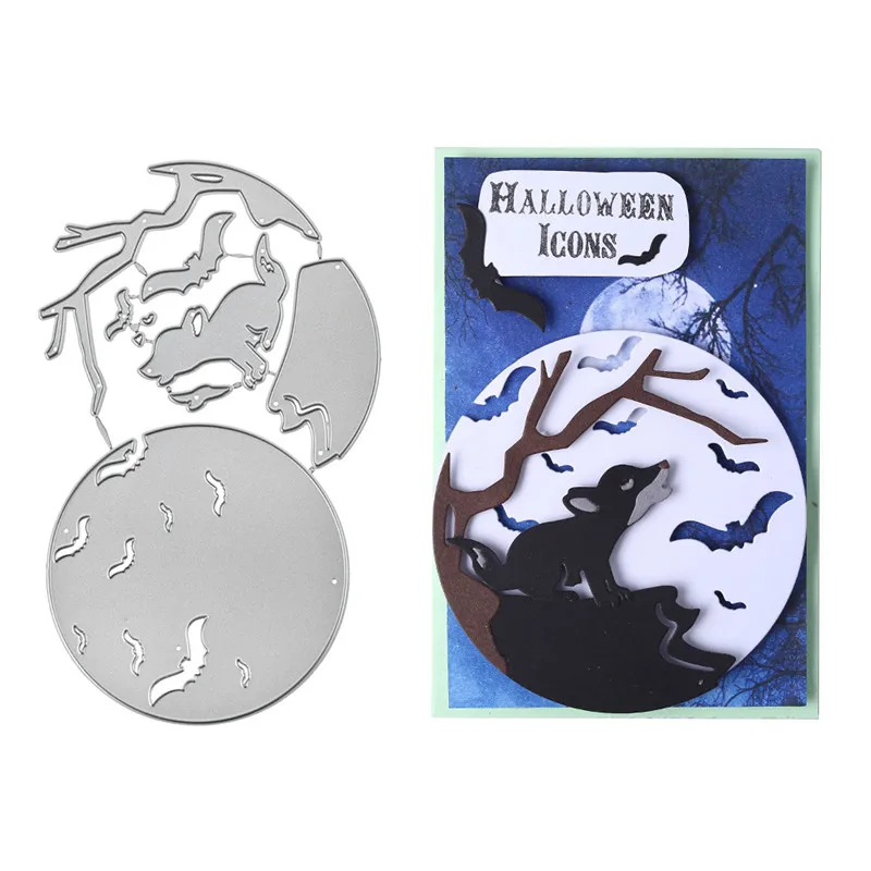 InLoveArts Wolf In Moon Night Metal Cutting Dies for Card Making Scrapbooking Embossing Cuts Stencil Craft Dies New 2019 Dies
InLoveArts Wolf In Moon Night Metal Cutting Dies for Card Making Scrapbooking Embossing Cuts Stencil Craft Dies New 2019 Dies