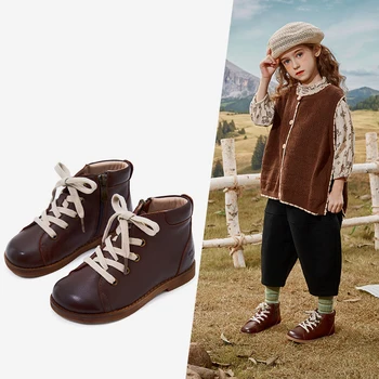 Genuine Leather 2020 Girls Snow Boots Kids Winter Martin Boots Boy Warn School Shoes Cowhide Children Ankle Boot Non-slip Shoes 
Genuine Leather 2020 Girls Snow Boots Kids Winter Martin Boots Boy Warn School Shoes Cowhide Children Ankle Boot Non-slip Shoes