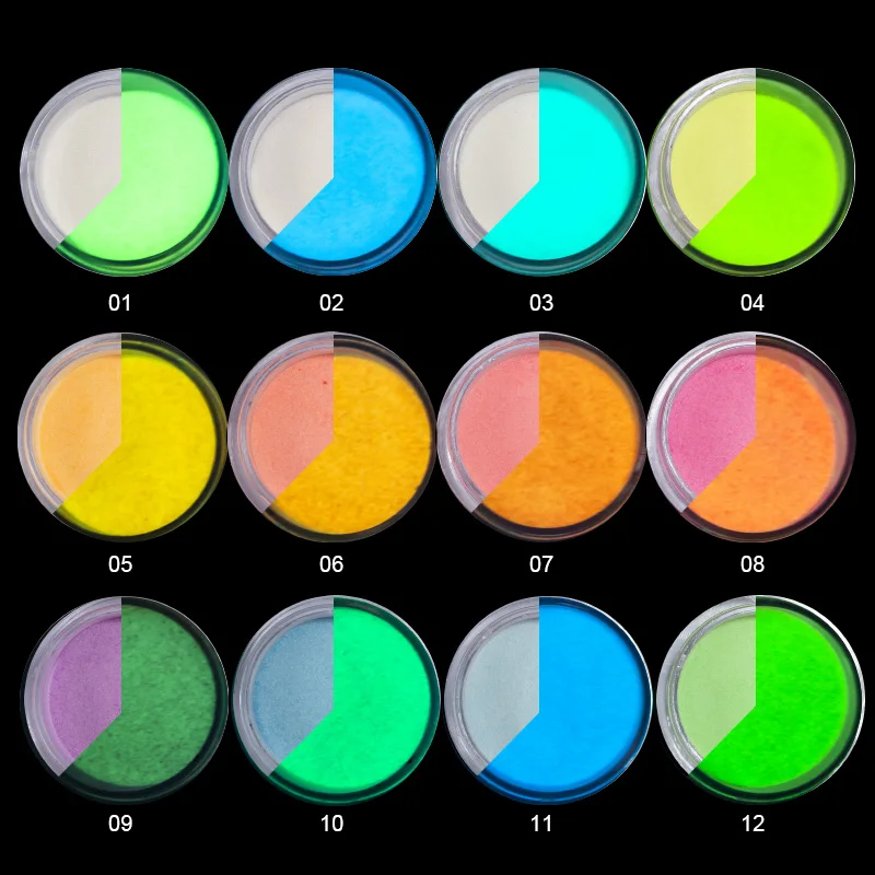 1Box (10ml Jar) Nail Art Glitter Luminous Powder Glow-In-Dark Dip Powder Extension Nail Tip Acrylic Powder Nail Art Decor Powder
1Box (10ml Jar) Nail Art Glitter Luminous Powder Glow-In-Dark Dip Powder Extension Nail Tip Acrylic Powder Nail Art Decor Powder