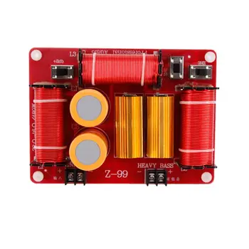 600W Hi-Fi Subwoofer Speaker Crossover Heavy Bass Frequency Divider for Home Audio System
600W Hi-Fi Subwoofer Speaker Crossover Heavy Bass Frequency Divider for Home Audio System