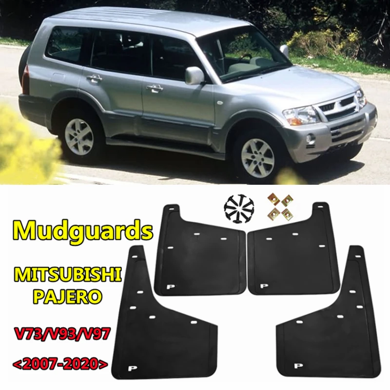 Car Exterior Parts 4pcs Mudguards For MITSUBISHI PAJERO V73 V97 V93 2007-2020 Auto Wheel Mud Flare Flaps Fender Splash Guards
Car Exterior Parts 4pcs Mudguards For MITSUBISHI PAJERO V73 V97 V93 2007-2020 Auto Wheel Mud Flare Flaps Fender Splash Guards