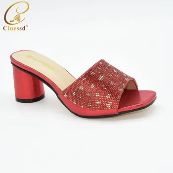 Latest Design Summer High Heeled Shoes for Women Nigerian Women Wedding Shoes Decorated with Rhinestone Luxury Women Shoes
Latest Design Summer High Heeled Shoes for Women Nigerian Women Wedding Shoes Decorated with Rhinestone Luxury Women Shoes