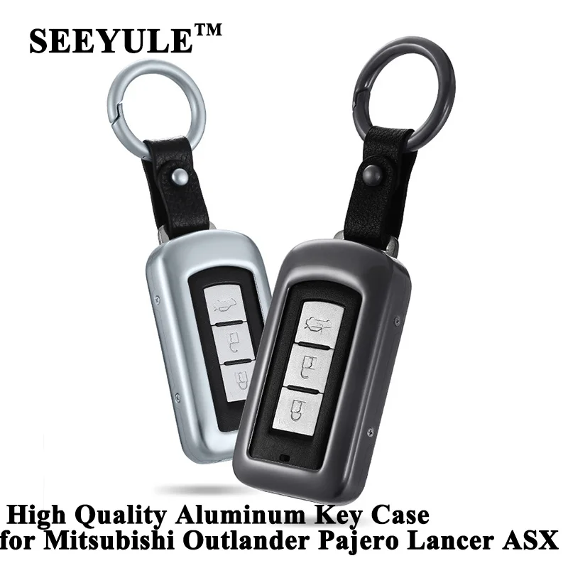 1pc SEEYULE Aluminum Alloy Car Key Case Cover Styling Key Shell Storage Bag Protector for Mitsubishi Outlander Pajero Lancer ASX
1pc SEEYULE Aluminum Alloy Car Key Case Cover Styling Key Shell Storage Bag Protector for Mitsubishi Outlander Pajero Lancer ASX