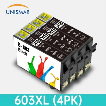 4PCS Ink Cartridge for Epson 603 XL 603XL Black Color WF-2810 WF-2830 WF-2850 XP-2100 XP-2105 XP-3100 XP-3105 Printer
4PCS Ink Cartridge for Epson 603 XL 603XL Black Color WF-2810 WF-2830 WF-2850 XP-2100 XP-2105 XP-3100 XP-3105 Printer