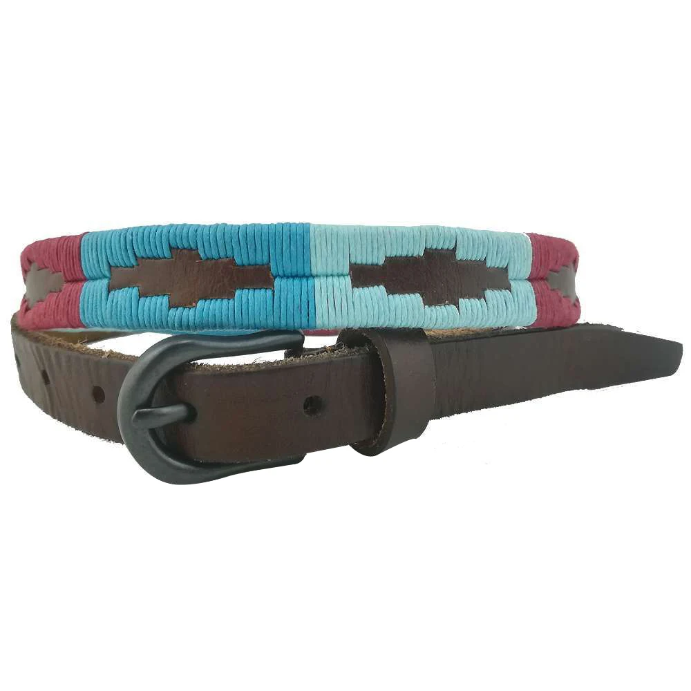 Slim Dark Brown Leather Embroidery Handmade Stitch Needlepoint Stylish Belt for Female
Slim Dark Brown Leather Embroidery Handmade Stitch Needlepoint Stylish Belt for Female