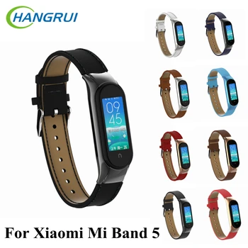 Leather Strap For Xiaomi Mi Band 5 PU Leather Bracelet Mi Band5 Smart Accessories Watchbands Replaceable Metal Case Wristbands
Leather Strap For Xiaomi Mi Band 5 PU Leather Bracelet Mi Band5 Smart Accessories Watchbands Replaceable Metal Case Wristbands
