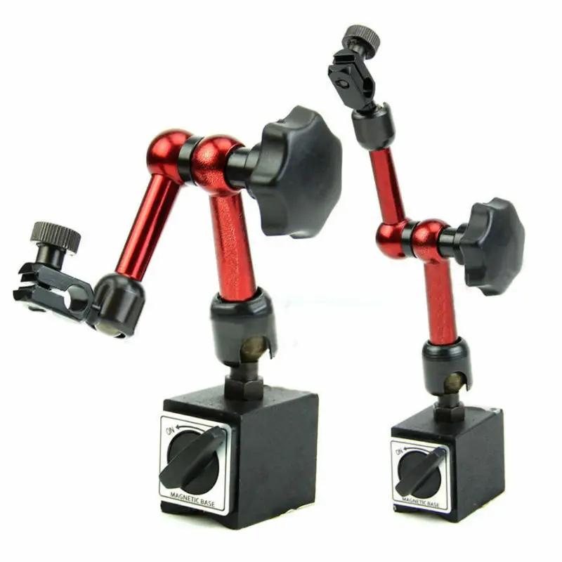 Adjustable Rotary Joint Dial Test Indicator Gauge Scale Precision + Flexible Base Holder Stand Bracket
Adjustable Rotary Joint Dial Test Indicator Gauge Scale Precision + Flexible Base Holder Stand Bracket