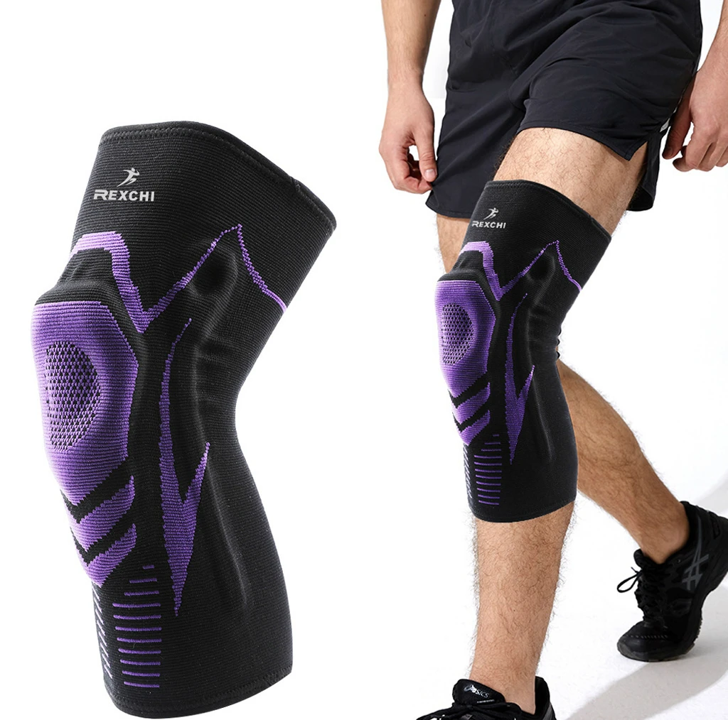 Basketball Knee Pads with Silicon Support