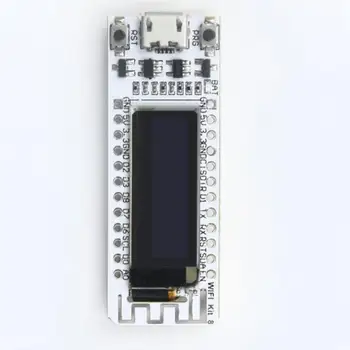 Internet of Things Development Board / ESP8266 WIFI chip non-module / OLED brushable NodeMCU 0.91 inch
Internet of Things Development Board / ESP8266 WIFI chip non-module / OLED brushable NodeMCU 0.91 inch