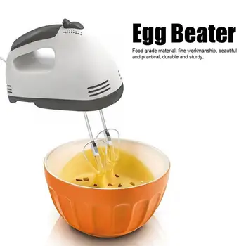 7 Speeds Egg Beater Household Handheld Electric Egg Beater with Rods for Eggs Beating Dough Kneading Kitchen Appliance 180W 
7 Speeds Egg Beater Household Handheld Electric Egg Beater with Rods for Eggs Beating Dough Kneading Kitchen Appliance 180W