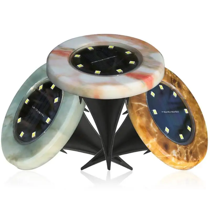 Solar light outdoors 8LED waterproof imitation marble pattern lawn buried lamp bright villa courtyard road decoration solar lamp
Solar light outdoors 8LED waterproof imitation marble pattern lawn buried lamp bright villa courtyard road decoration solar lamp