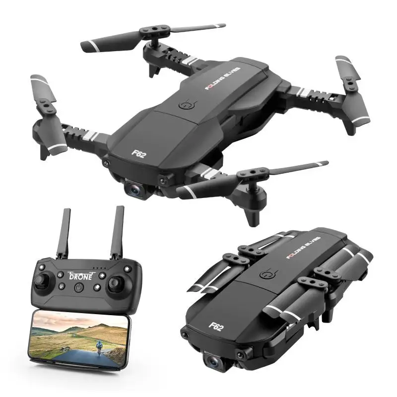 RCtown F62 2.4G WIFI 4K 16mp HD wide angle camera RC drone optical flow gesture control smart follow quadcopter rc
RCtown F62 2.4G WIFI 4K 16mp HD wide angle camera RC drone optical flow gesture control smart follow quadcopter rc