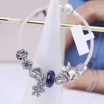 2020 New 925 Sterling Silver Hollow Plain Silver Love Elk Beaded Silver Silk Woven Bracelet For Women Wedding Fashion Jewelry 
2020 New 925 Sterling Silver Hollow Plain Silver Love Elk Beaded Silver Silk Woven Bracelet For Women Wedding Fashion Jewelry