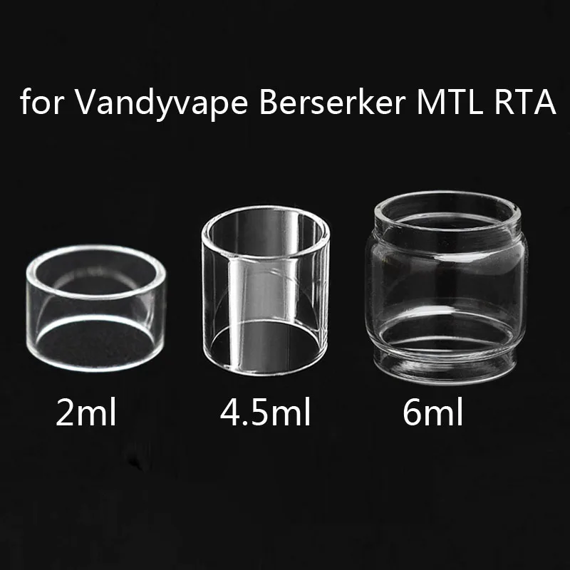 Replacement Glass Tank for Vandyvape Berserker MTL RTA 2ml 4.5ml Straight and 6ml bubble glass Fatboy Tube
Replacement Glass Tank for Vandyvape Berserker MTL RTA 2ml 4.5ml Straight and 6ml bubble glass Fatboy Tube