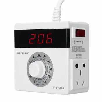 4000W AC 0-220V Adjustable Voltage Controller For Fan Speed Motor Temperature Control
4000W AC 0-220V Adjustable Voltage Controller For Fan Speed Motor Temperature Control