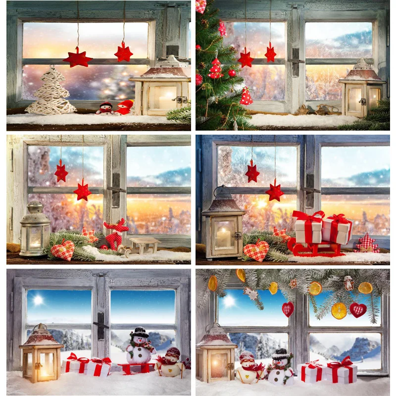 SHENGYONGBAO Vinyl Custom Christmas day Photography Backdrops Christmas gift Windows theme Photo Studio Background 20924XTW-05
SHENGYONGBAO Vinyl Custom Christmas day Photography Backdrops Christmas gift Windows theme Photo Studio Background 20924XTW-05