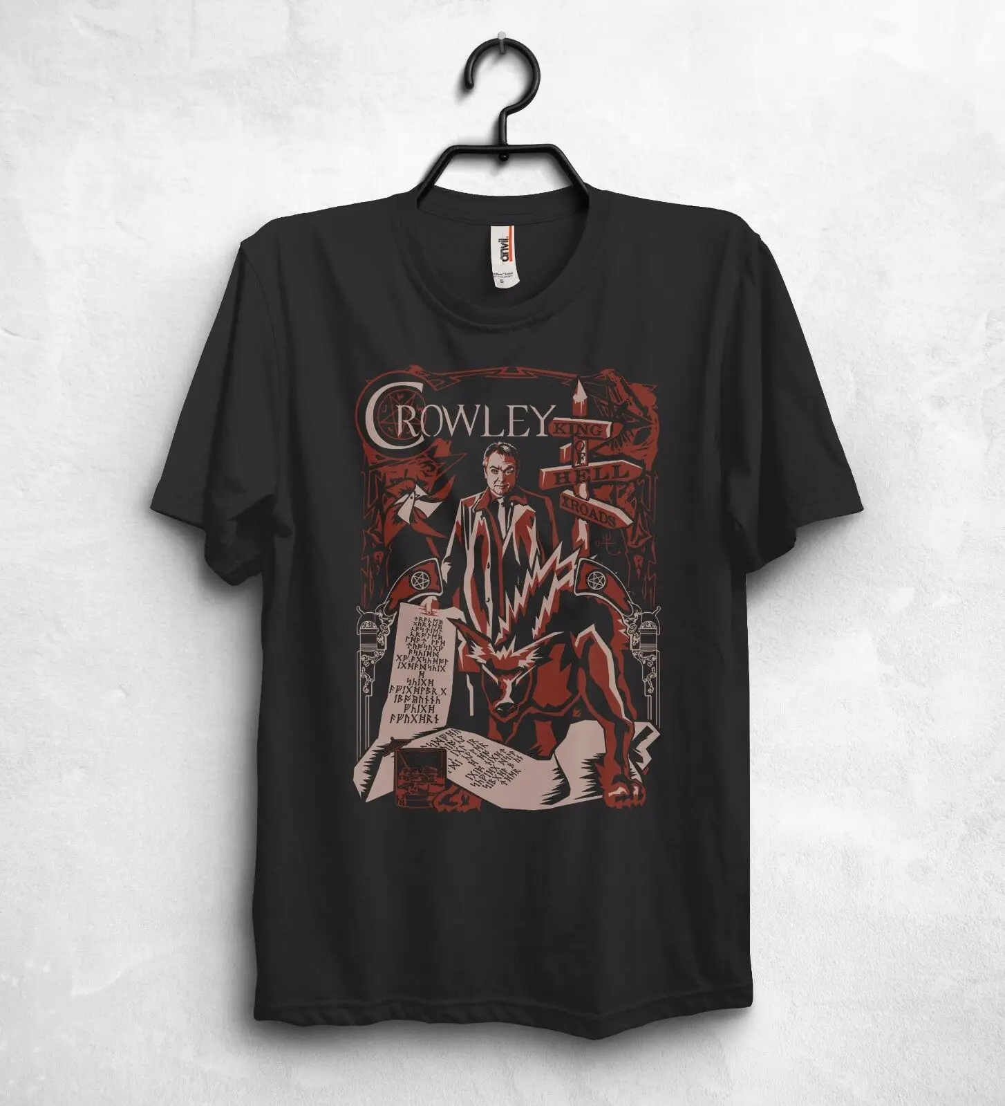 Crowley Fergus Roderick Macleod T Shirt Maglietta Demone Re Di Hell Supernatural
Crowley Fergus Roderick Macleod T Shirt Maglietta Demone Re Di Hell Supernatural