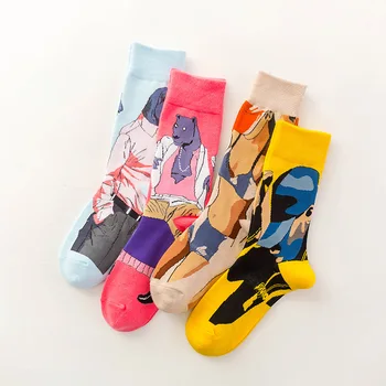 Crew Socks Funny Man Cotton Mens Sox Print Soft Sock Cartoon Men Lovers Autumn Winter Classic Harajuku Adult Calcetines Hombre
Crew Socks Funny Man Cotton Mens Sox Print Soft Sock Cartoon Men Lovers Autumn Winter Classic Harajuku Adult Calcetines Hombre