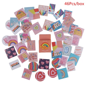 46Pcs Cute Stickers Kawaii Stationery Diy Scrapbooking Diary Label Sticker Decor 
46Pcs Cute Stickers Kawaii Stationery Diy Scrapbooking Diary Label Sticker Decor