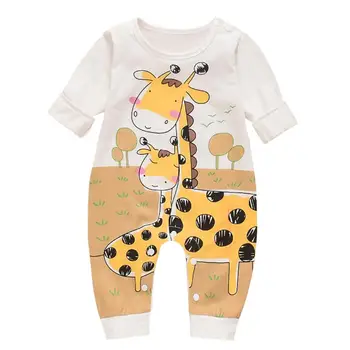 2020 baby autumn spring cotton cartoon Animal Printing clothes Newborn Baby Romper Boy Girls O-Neck Long Sleeve jumpsuit
2020 baby autumn spring cotton cartoon Animal Printing clothes Newborn Baby Romper Boy Girls O-Neck Long Sleeve jumpsuit