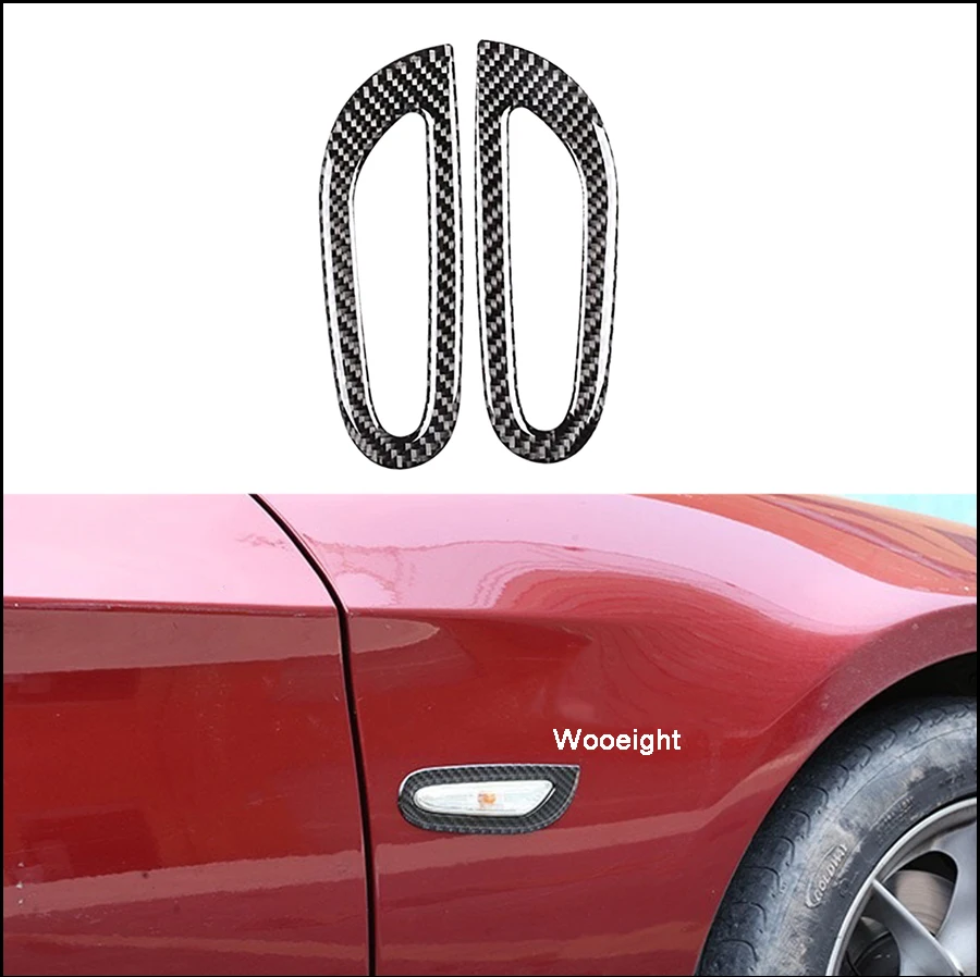 Wooeight 2Pcs Carbon fiber Side Marker Turn Signal Light Frame Trim Cover Sticker Fit For BMW 3 Series 2005-2009 2010 2011 2012
Wooeight 2Pcs Carbon fiber Side Marker Turn Signal Light Frame Trim Cover Sticker Fit For BMW 3 Series 2005-2009 2010 2011 2012