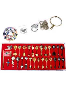 29 Pcs Anime Fairy Tail Cosplay Lucy Celestial Zodiac Spirit Gate Key Chains Pendant Constellation Keychain Keyring 
29 Pcs Anime Fairy Tail Cosplay Lucy Celestial Zodiac Spirit Gate Key Chains Pendant Constellation Keychain Keyring