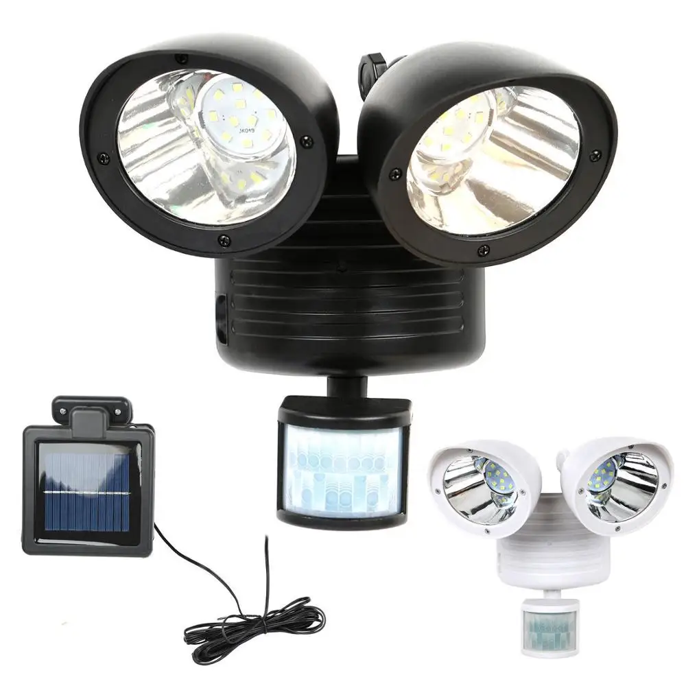 Wall flood lights Dual Security Detector Solar spotlights Motion Sensor 22 LED Floodlight 500lm Outdoor garden park IP65 ABS
Wall flood lights Dual Security Detector Solar spotlights Motion Sensor 22 LED Floodlight 500lm Outdoor garden park IP65 ABS
