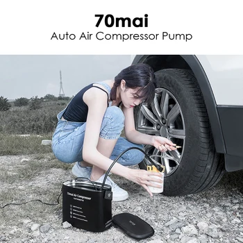 70mai TP01 DC 12V Auto Air Compressor Pump 100 psi Inflator with Digital Tire Pressure Gauge LED Light for Motorcycle Bike Ball
70mai TP01 DC 12V Auto Air Compressor Pump 100 psi Inflator with Digital Tire Pressure Gauge LED Light for Motorcycle Bike Ball