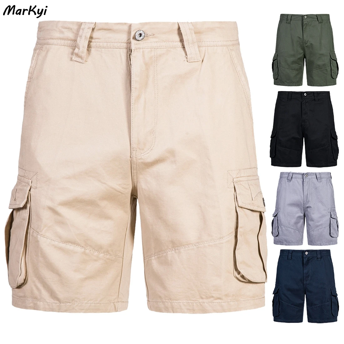 MarKyi 2020 Solid Tactical Shorts Men Cotton Loose Work Casual Short Pants Plus Size Mens Military Cargo Shorts 
MarKyi 2020 Solid Tactical Shorts Men Cotton Loose Work Casual Short Pants Plus Size Mens Military Cargo Shorts