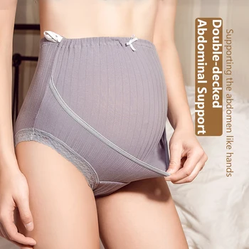 3 Pcs Cotton Pregnant Panties Antibacterial High Waist Belly Support Underwear Postpartum Briefs Pregnancy Short Pants 
3 Pcs Cotton Pregnant Panties Antibacterial High Waist Belly Support Underwear Postpartum Briefs Pregnancy Short Pants