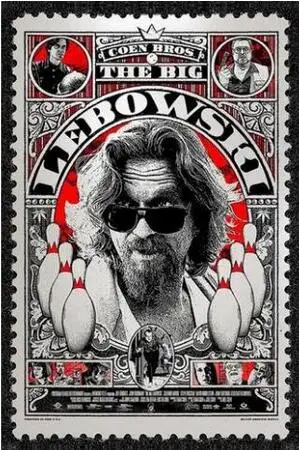 Фото Большой Lebowski Jeff Bridges классический арт Принт по фильму Шелковый - купить