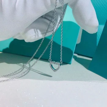 925 Sterling Silver Love Original Design necklace fashion brand jewelry Necklace for women 
925 Sterling Silver Love Original Design necklace fashion brand jewelry Necklace for women