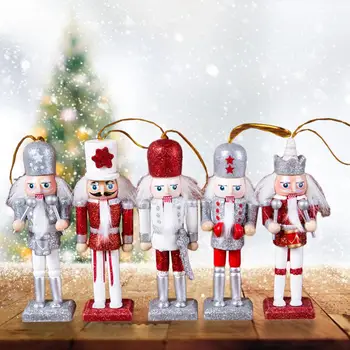 Wooden Nutcracker Decorative Nutcracker Figurine Christmas Tree Pendant Gift for Home Decor
Wooden Nutcracker Decorative Nutcracker Figurine Christmas Tree Pendant Gift for Home Decor