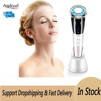 EMS Hot Cool Facial Beauty Massager Sonic Vibration Ion LED Photon Anti Aging Skin Rejuvenation Lifting Tighten Face Skin Care
EMS Hot Cool Facial Beauty Massager Sonic Vibration Ion LED Photon Anti Aging Skin Rejuvenation Lifting Tighten Face Skin Care
