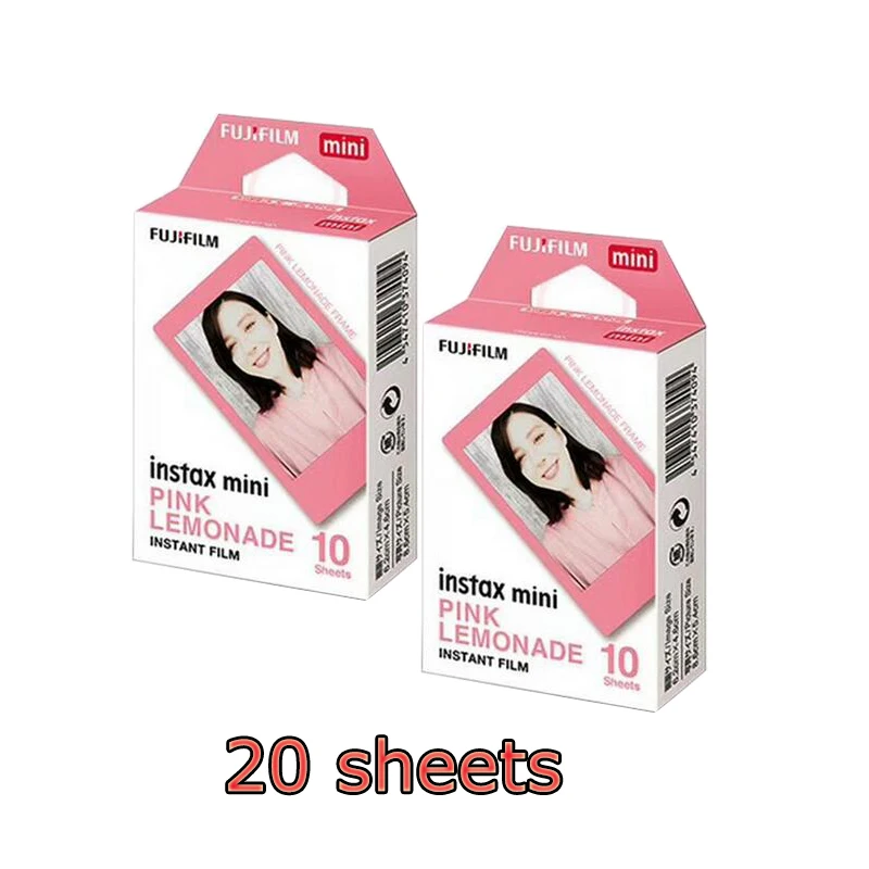 Original Fujifilm Pink frame Instax Mini Instant (20 sheets) Mini Film for Polaroid Mini 7s 8 9 25 50s 70 90 SP-1/2
Original Fujifilm Pink frame Instax Mini Instant (20 sheets) Mini Film for Polaroid Mini 7s 8 9 25 50s 70 90 SP-1/2