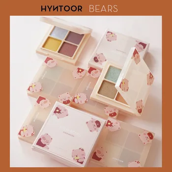 HYNTOOR New Eyeshadow Palette 4 Colors Four Bears Series Matte Glitter Mashed Potato Nude Shining Eyeshadow Makeup Pigment
HYNTOOR New Eyeshadow Palette 4 Colors Four Bears Series Matte Glitter Mashed Potato Nude Shining Eyeshadow Makeup Pigment