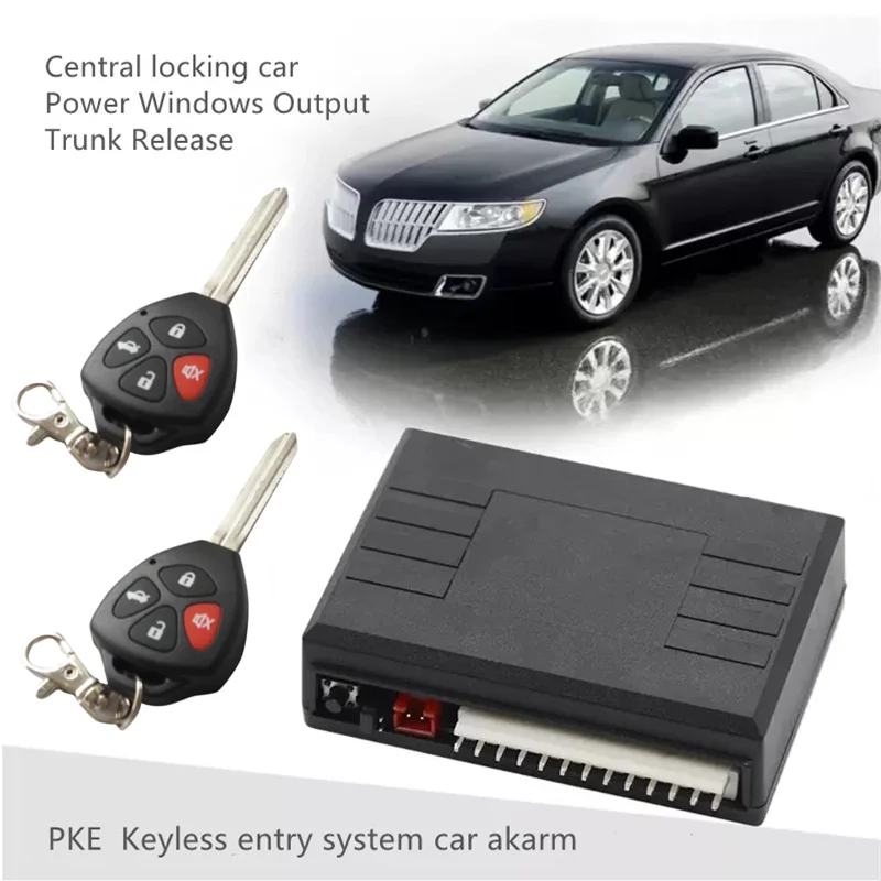 Door Key Car Alarm With Central Locking Centralized Remote Trunk Windows Automation Lock PKE Universal Keyless Entry System
Door Key Car Alarm With Central Locking Centralized Remote Trunk Windows Automation Lock PKE Universal Keyless Entry System